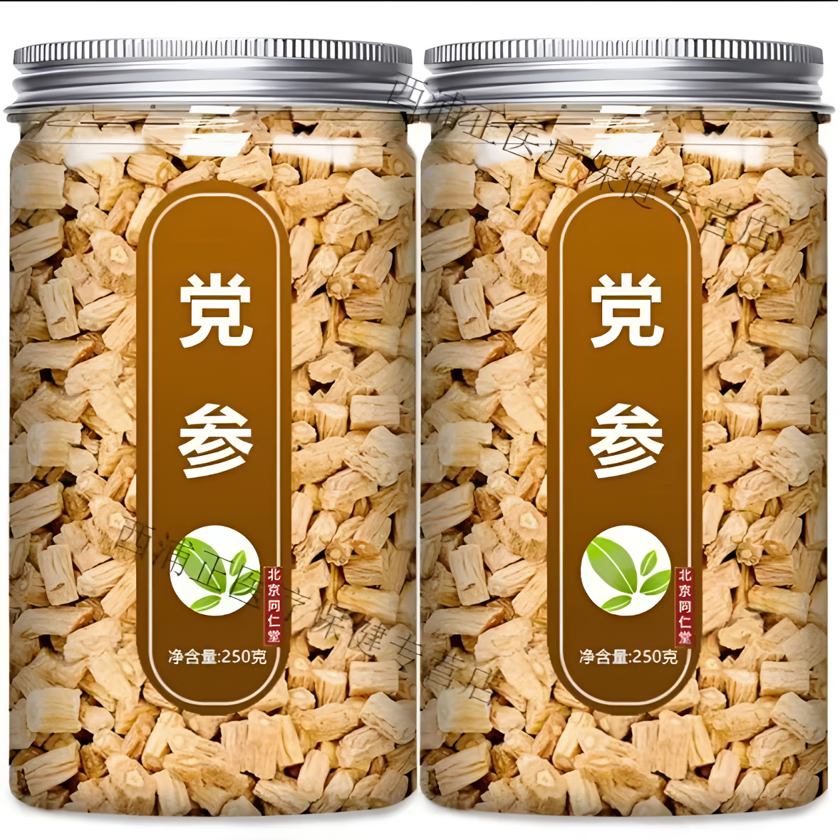 甘肃野生党参正品大段条干货大条元气四宝茶原料可搭配当归煲汤姜
