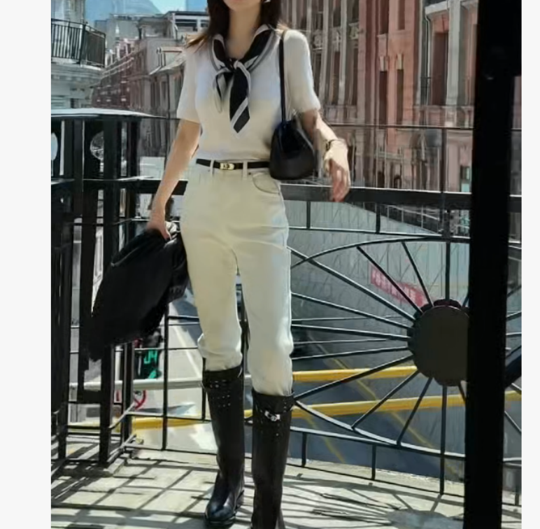 2025早秋时尚潮流百搭爆款女装芃QO31