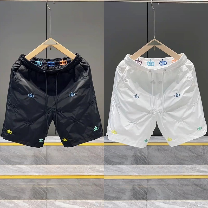 潮流时尚百搭刺绣休闲短裤男士夏季新款痞帅五分裤运动沙滩裤男