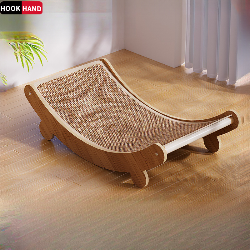 剑麻猫抓板耐磨不掉屑猫抓板窝沙发躺椅一体爪垫立式大号耐磨玩具