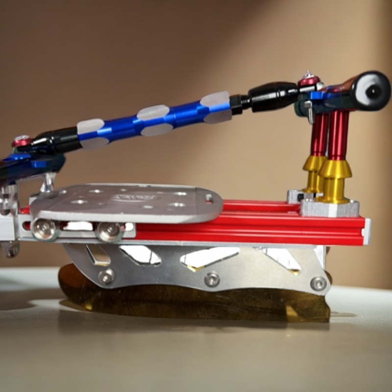 东北铝合金单腿驴高速钢冰刀蹲款