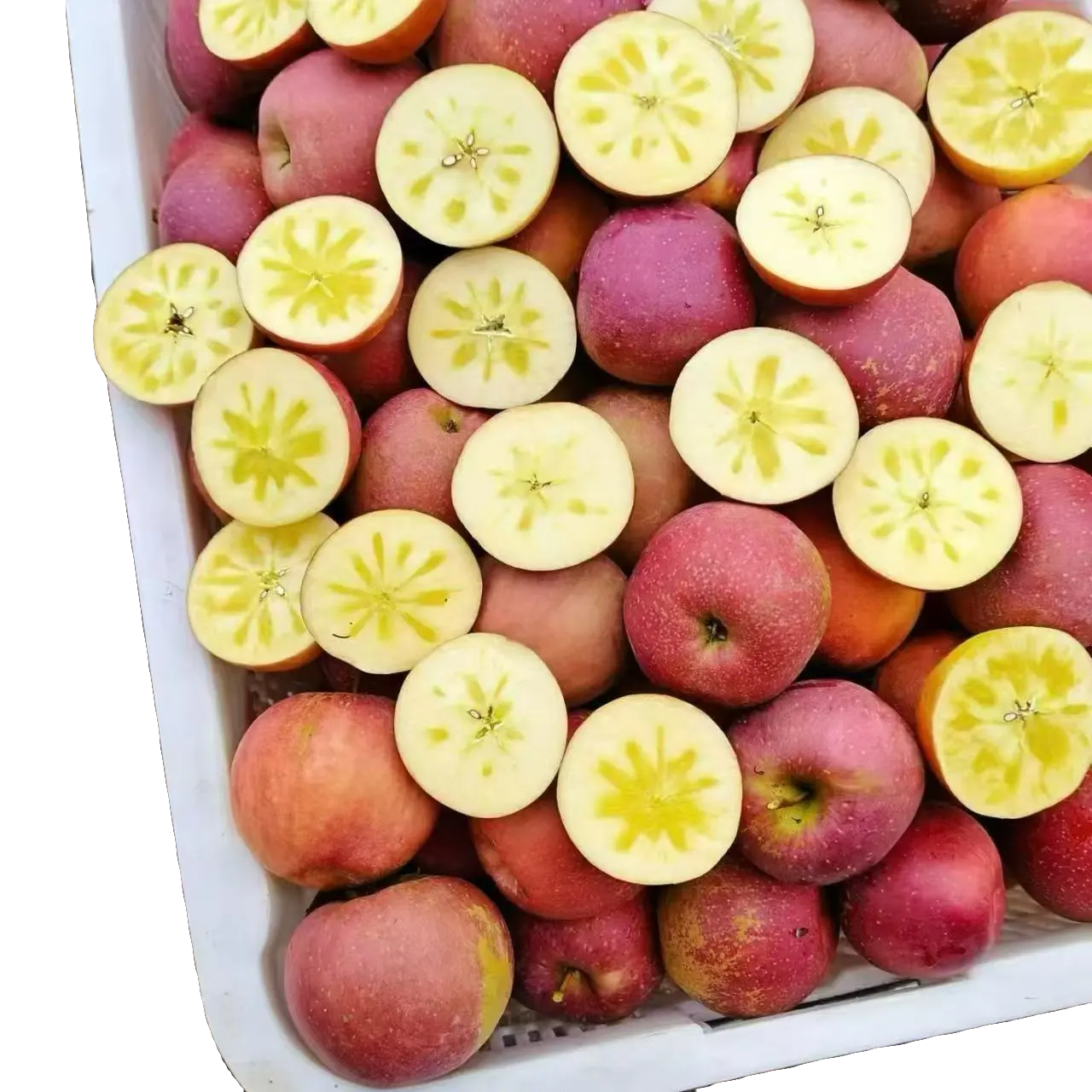 云南昭通冰糖心丑昭通超大造型糖心苹果现摘脆甜多汁新鲜水果