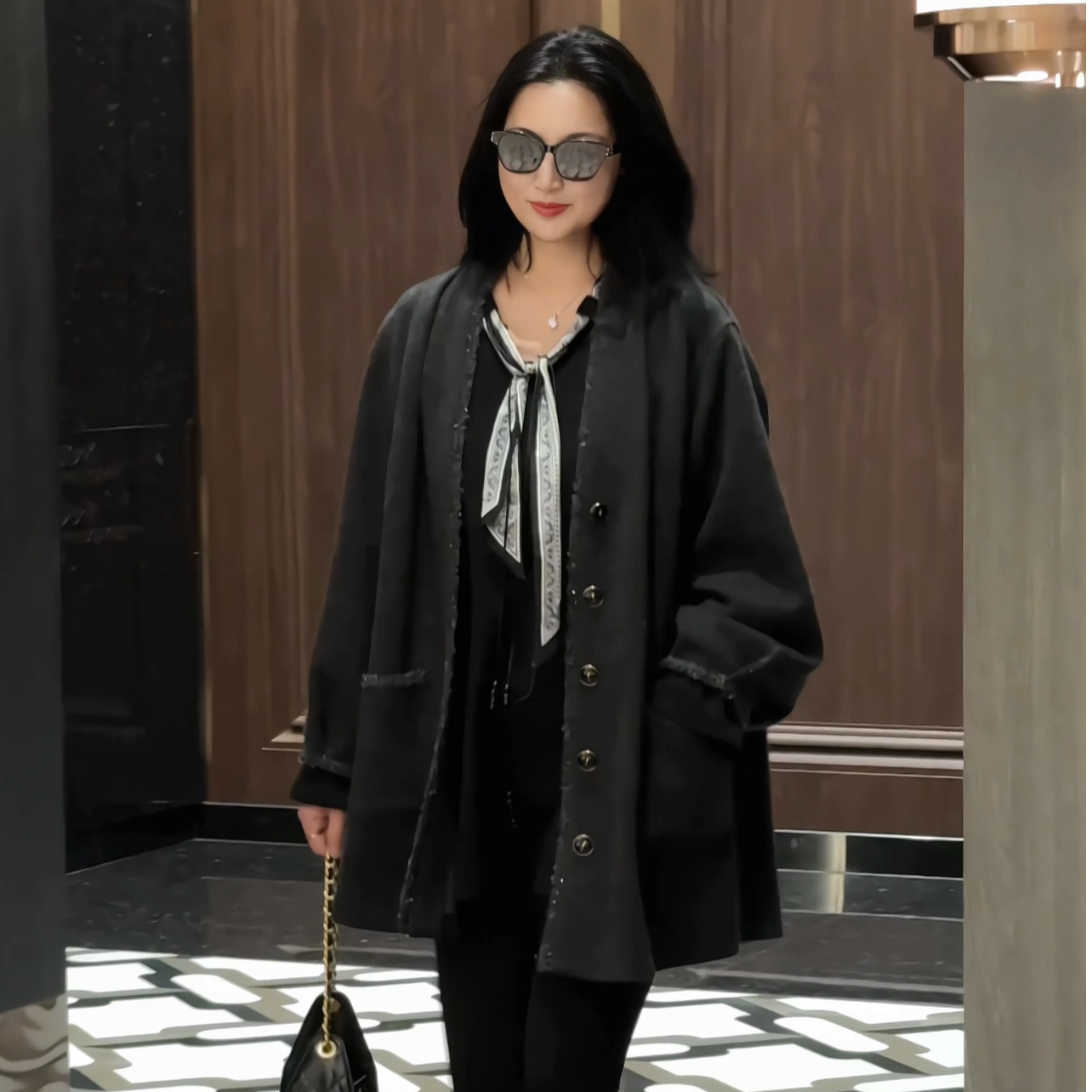 【娜姐大码外套7119】巴瑟大码女装450克宽松显瘦百搭潮流长袖外套