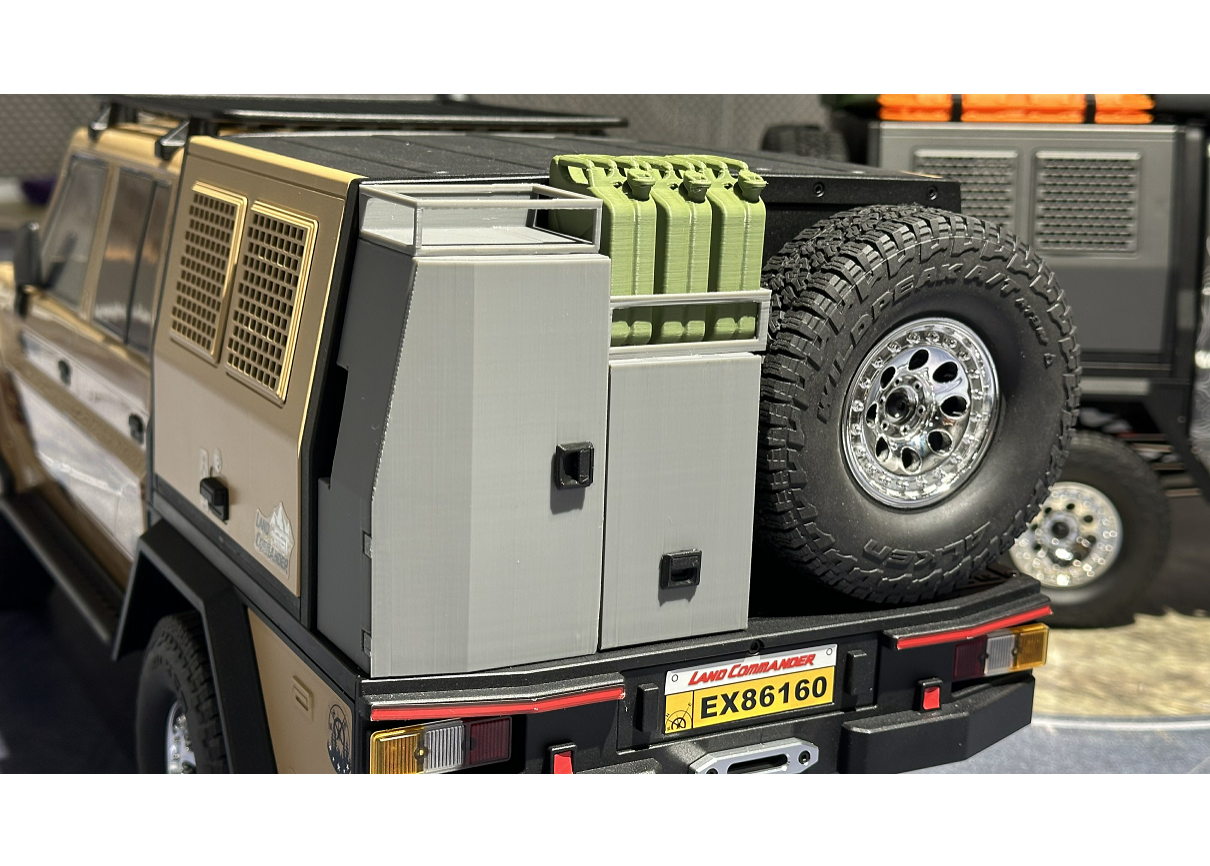 瑞泰RGT EX86160 1:10 LC79 改装件 装饰 心情件 (不含定制灯光)