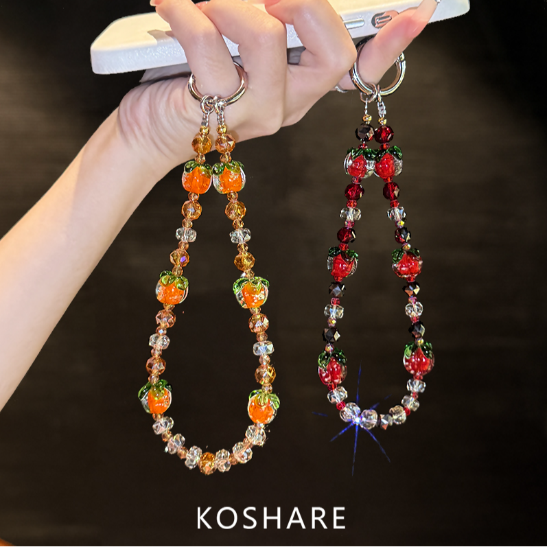 【柿柿顺利】斜挎可背手腕手机链子挂件链条挂绳2025年火爆款网红款