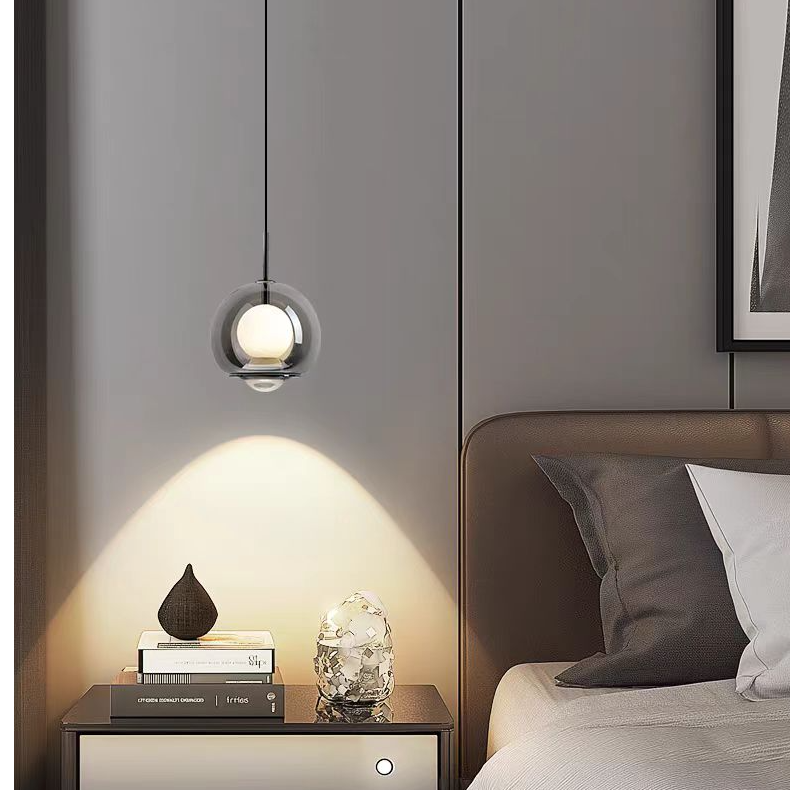 高档卧室创意餐厅2025吊灯客厅氛围床头中山轻奢餐厅吊灯简约极简