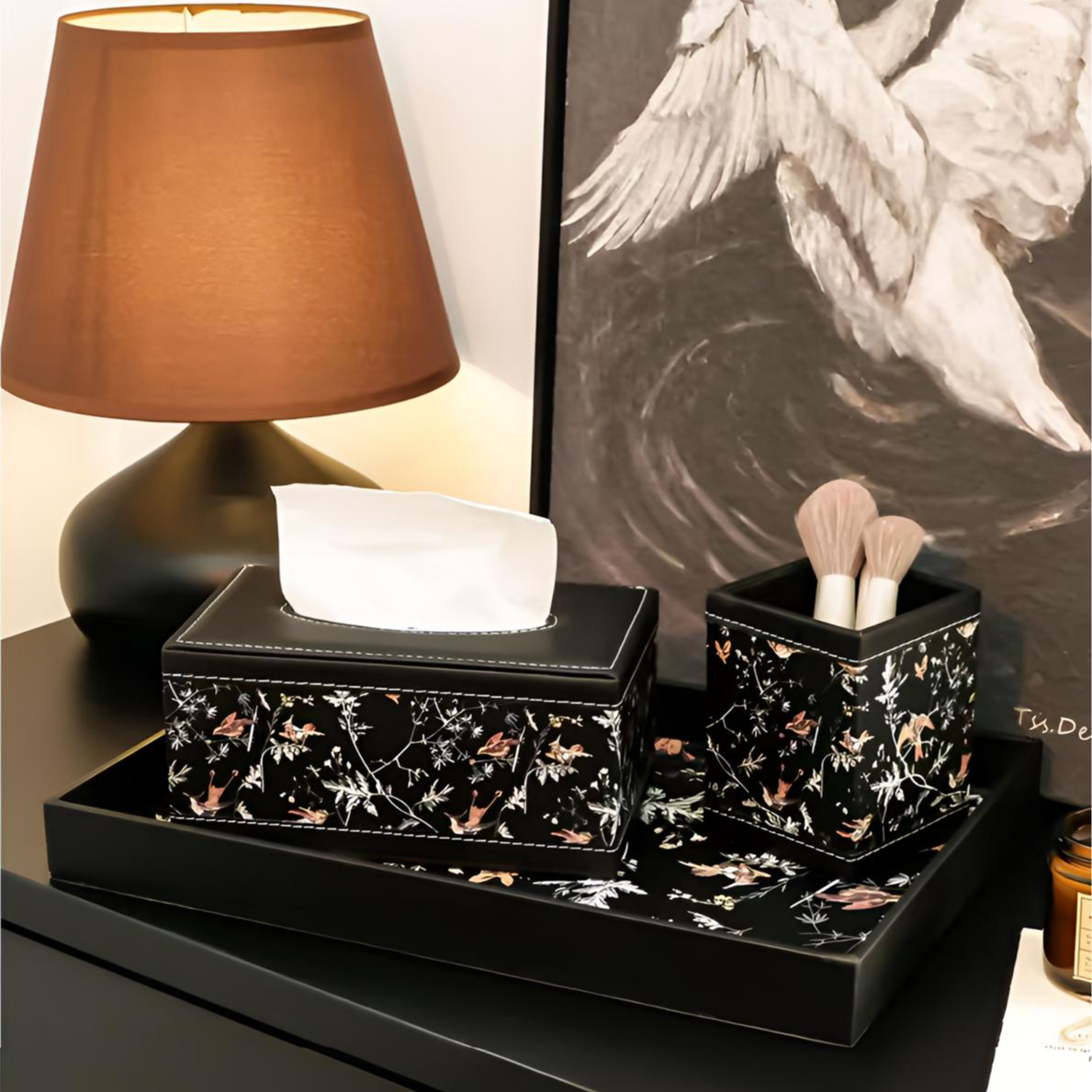 纸巾盒新款客厅茶几收纳盒感床头抽纸盒餐巾纸盒子