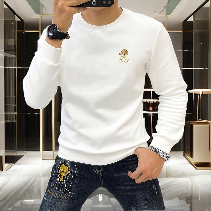 Vaesric Poseidon/瓦萨琪波塞冬长袖秋冬男士长绒棉卫衣新款加绒