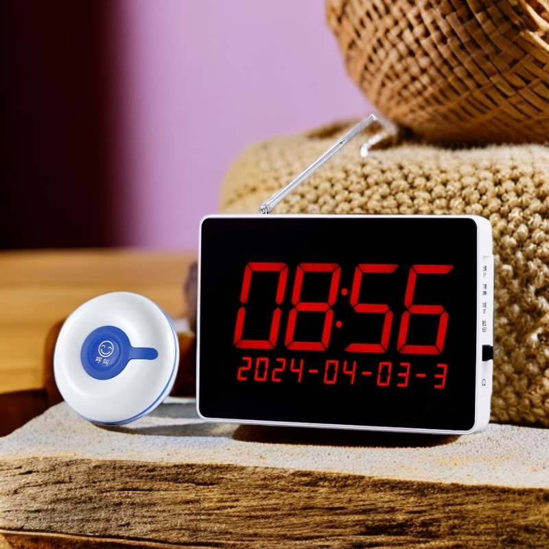 柯铃茶楼饭店美容院养老院远程呼叫器包厢餐饮饭店呼叫器按铃