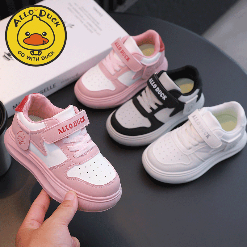儿童运动鞋小女孩中大男童女童品牌鞋子3-6-12-15岁小白鞋潮流鞋