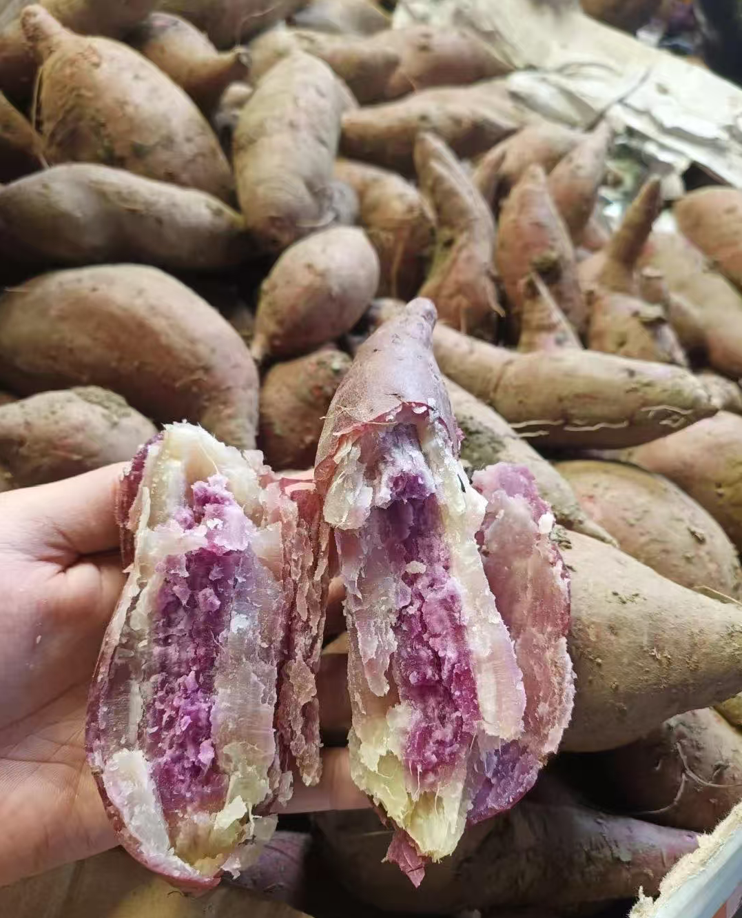 湘西高山冰淇淋红薯，粉糯香甜，健康粗粮现挖现发