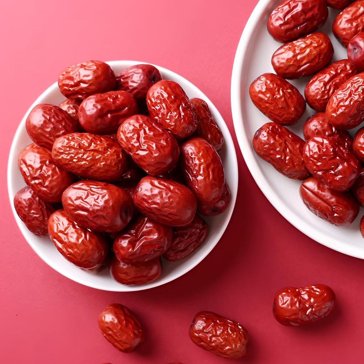 【和田直发】新疆特产灰枣原生态吊干红每袋500g