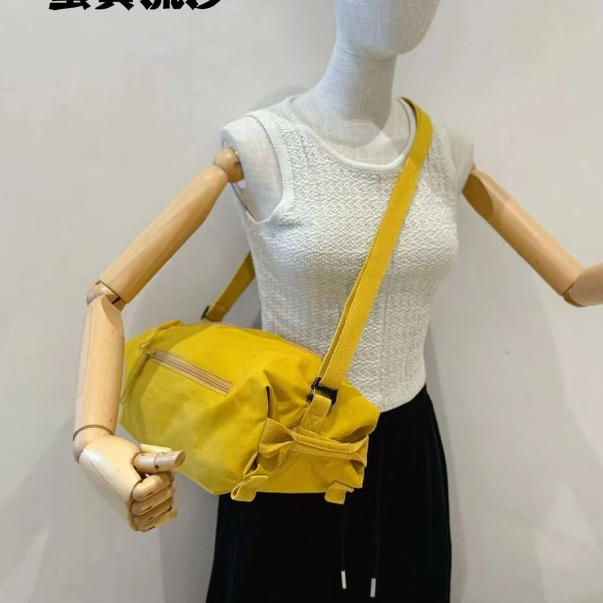 博卜单肩ins斜跨手提包简约小众1111##时尚百搭休闲