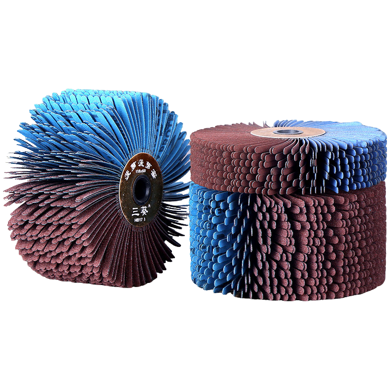 凹槽砂布轮砂布丝轮菠萝蜜木工根雕金属浮雕缝隙打磨抛光打磨头