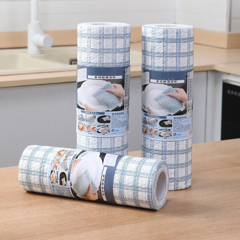 一次性抹布厚实吸水懒人抹布加厚吸水吸油纸百洁布纸巾