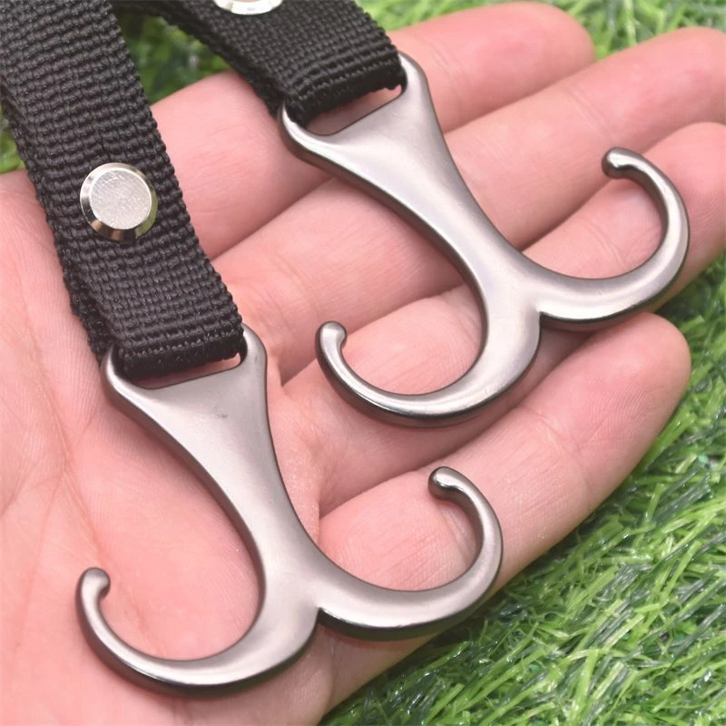 电动车挂钩金属双钩强力承重悬挂东西儿童婴儿车推车挂包金属勾子