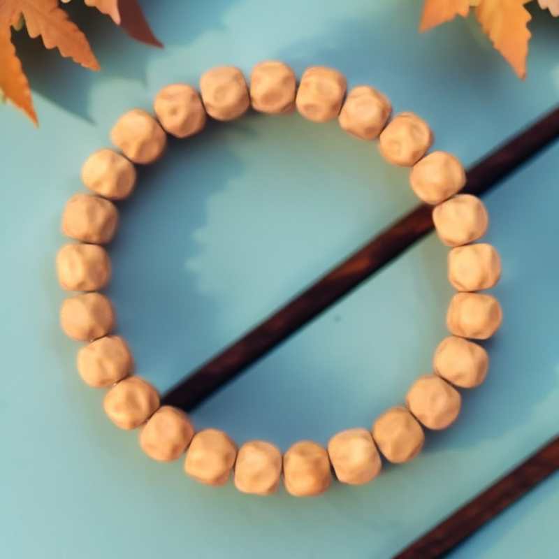 手链 猴头雕刻无相奶酪手串反油非全品