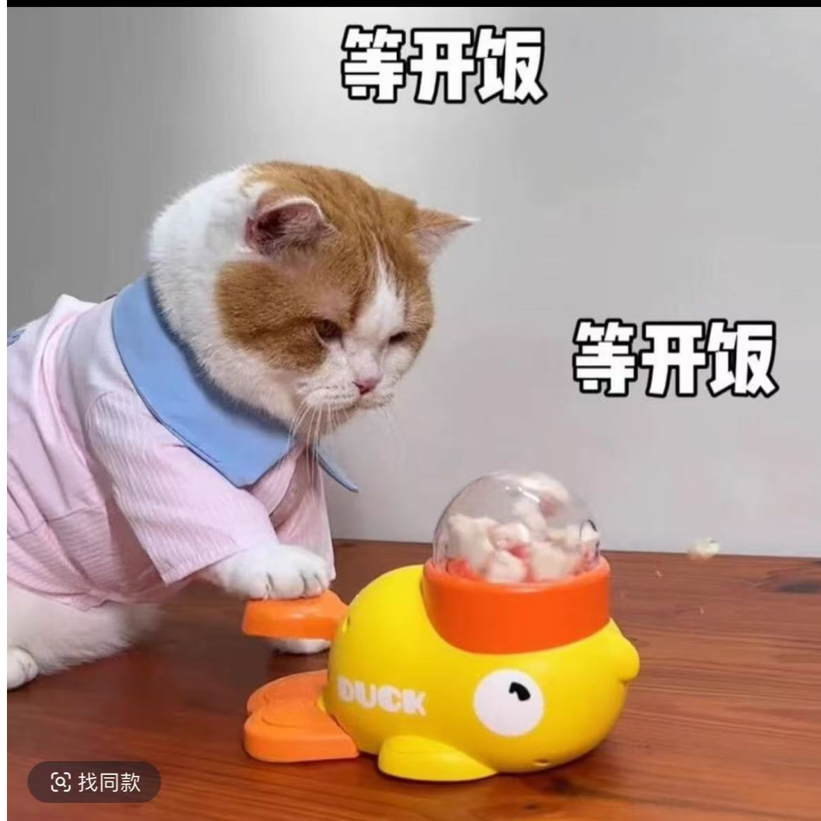 【旗舰店】小黄鸭宠物漏食器猫咪狗狗互动训练解闷玩具