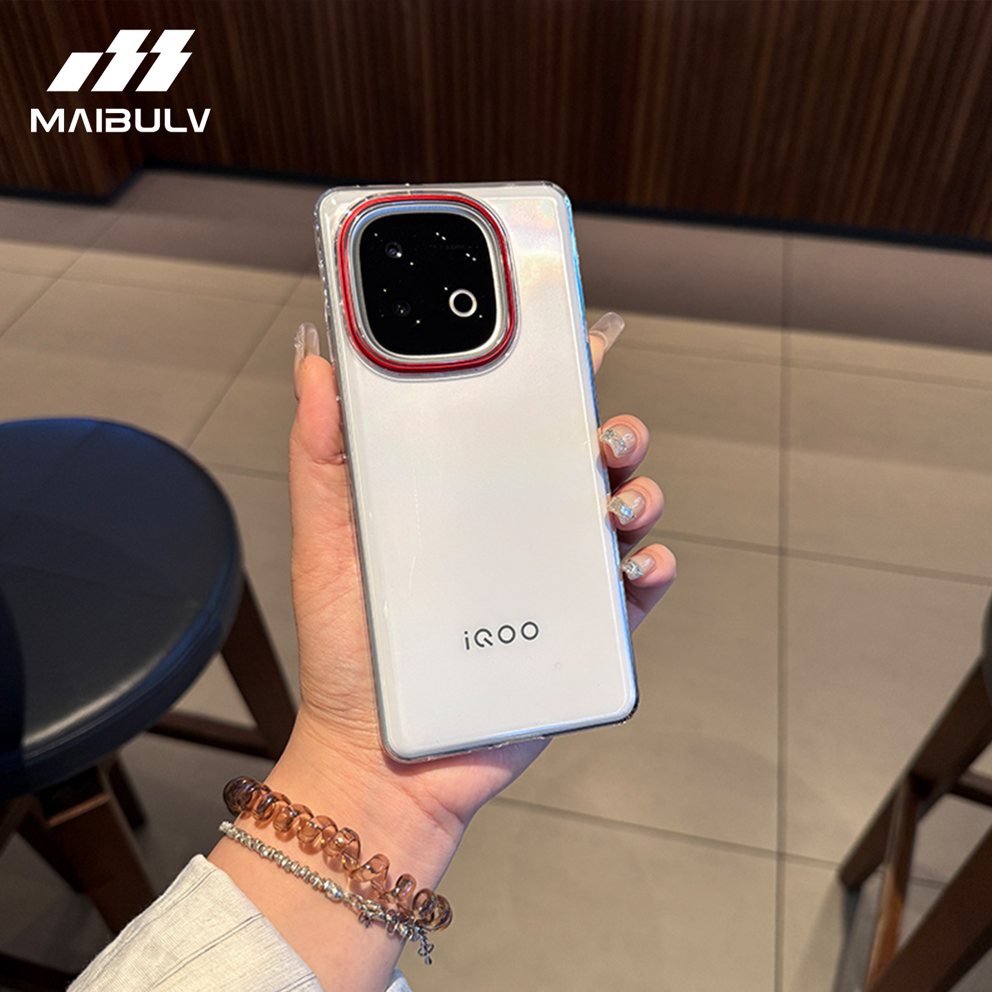 迈博旅适用iqooz10turboPro手机壳晶幻z10turbo全包透明保护壳