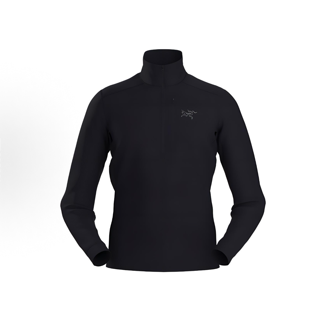 Arcteryx始祖鸟 Rho LT Zip 半拉链立领抓绒保暖速干打底长袖T恤