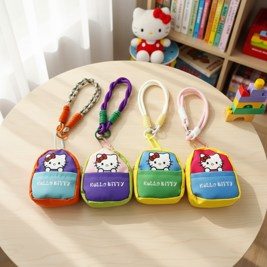 搞怪收纳手机挂绳潮款零钱包书包外出旅游耳女款可爱手机挂绳