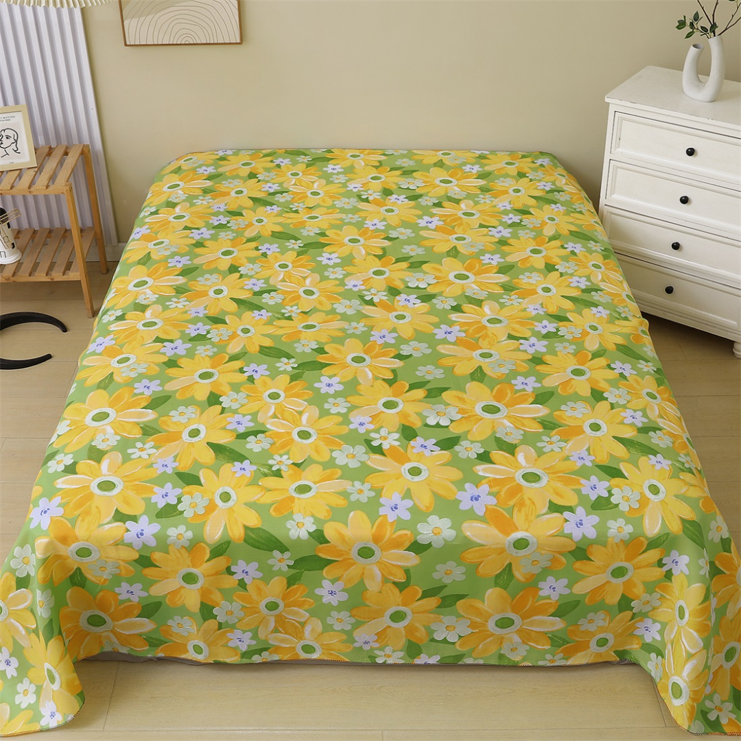 床单单件斜纹棉双人床单男女家用加大柔软亲肤四季通用宿舍被单