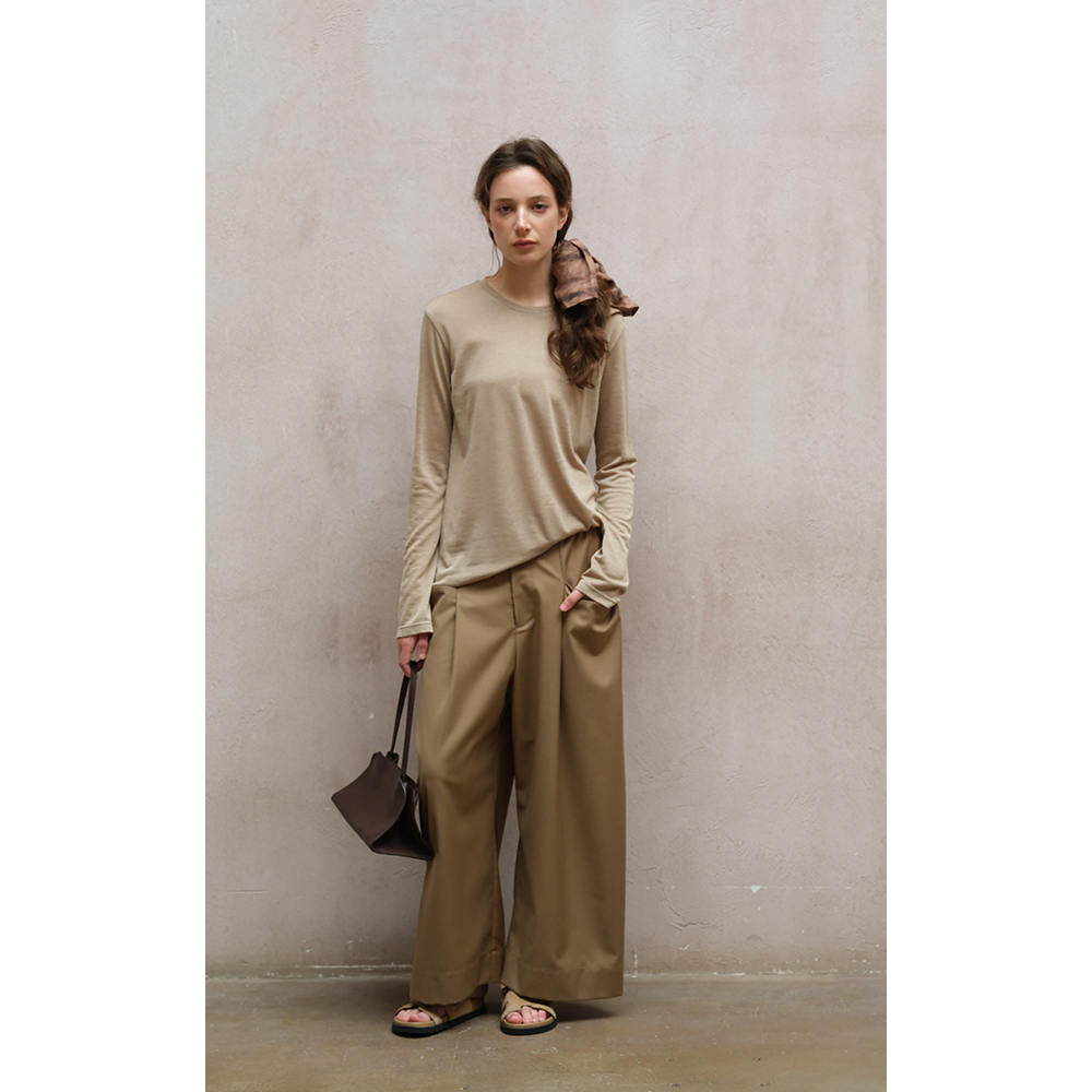 LA CALLA瘦瘦衫2.0极简日系长袖OY52-2135