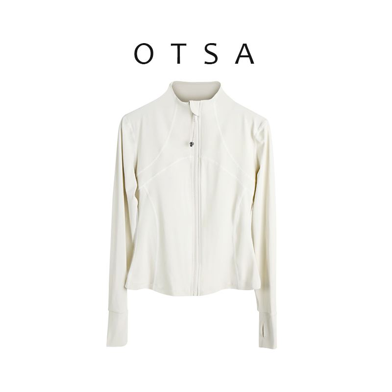 OTSA运动外套健身服女长袖上衣瑜伽服休闲外套运动休闲外套109