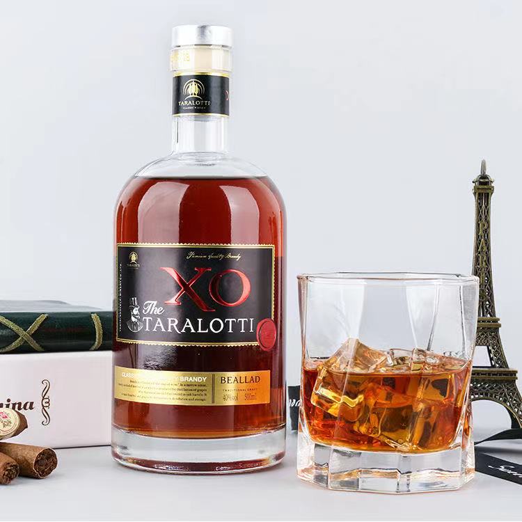 （到手两瓶）贝拉德XO洋酒500ml40度约会送礼酒吧聚会微醺晚安酒