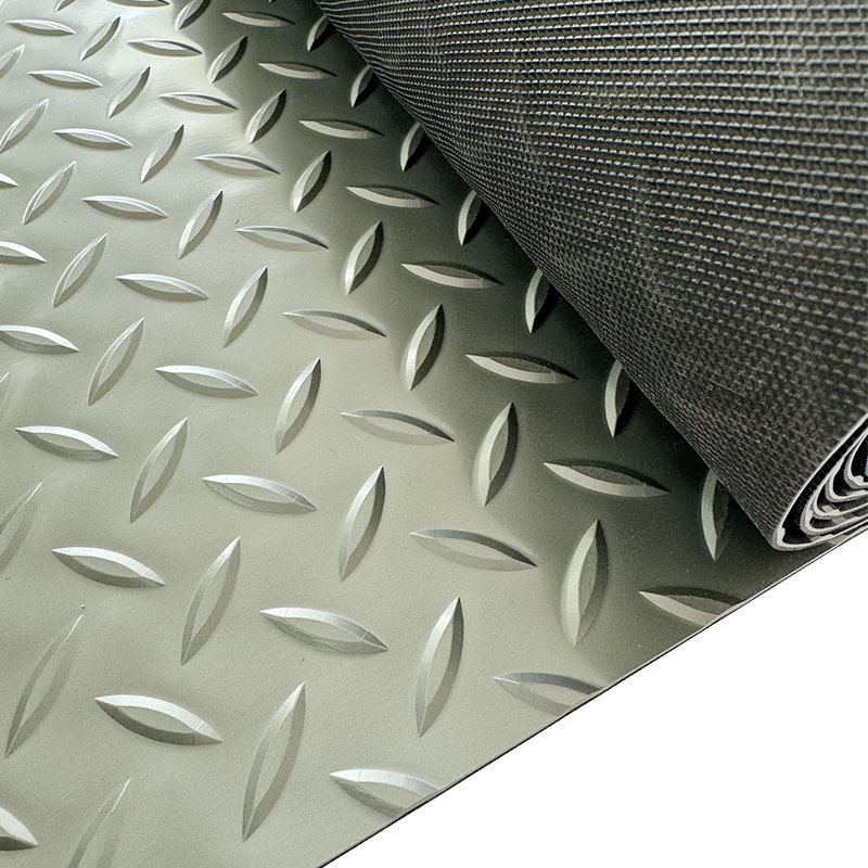 塑料防滑地垫阻燃地胶垫车间仓库防潮防水地板垫走廊厨房