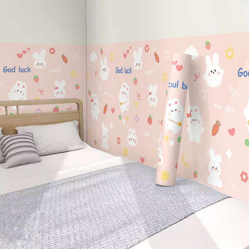 墙贴纸自粘出租屋卧室房间装饰儿童房防水防潮墙纸自贴床头墙壁纸
