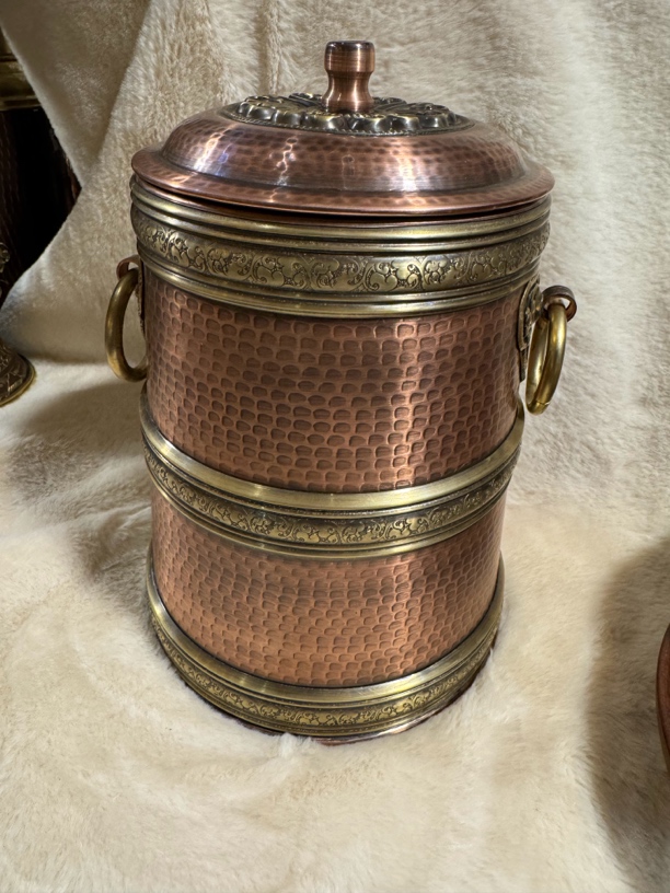 纯铜手工酸奶盒家用复古