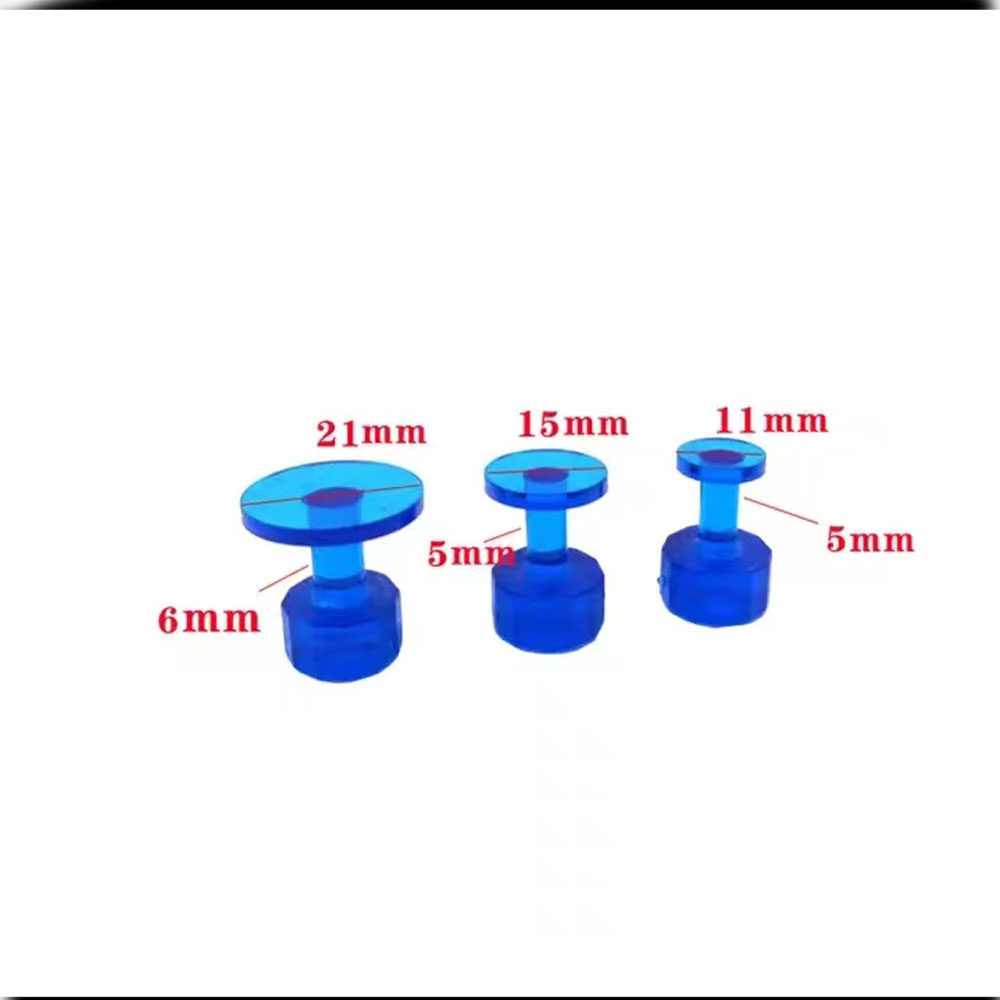 汽车凹陷修复免喷漆新款透明冰雹坑垫片工具，拉片粘扣修车