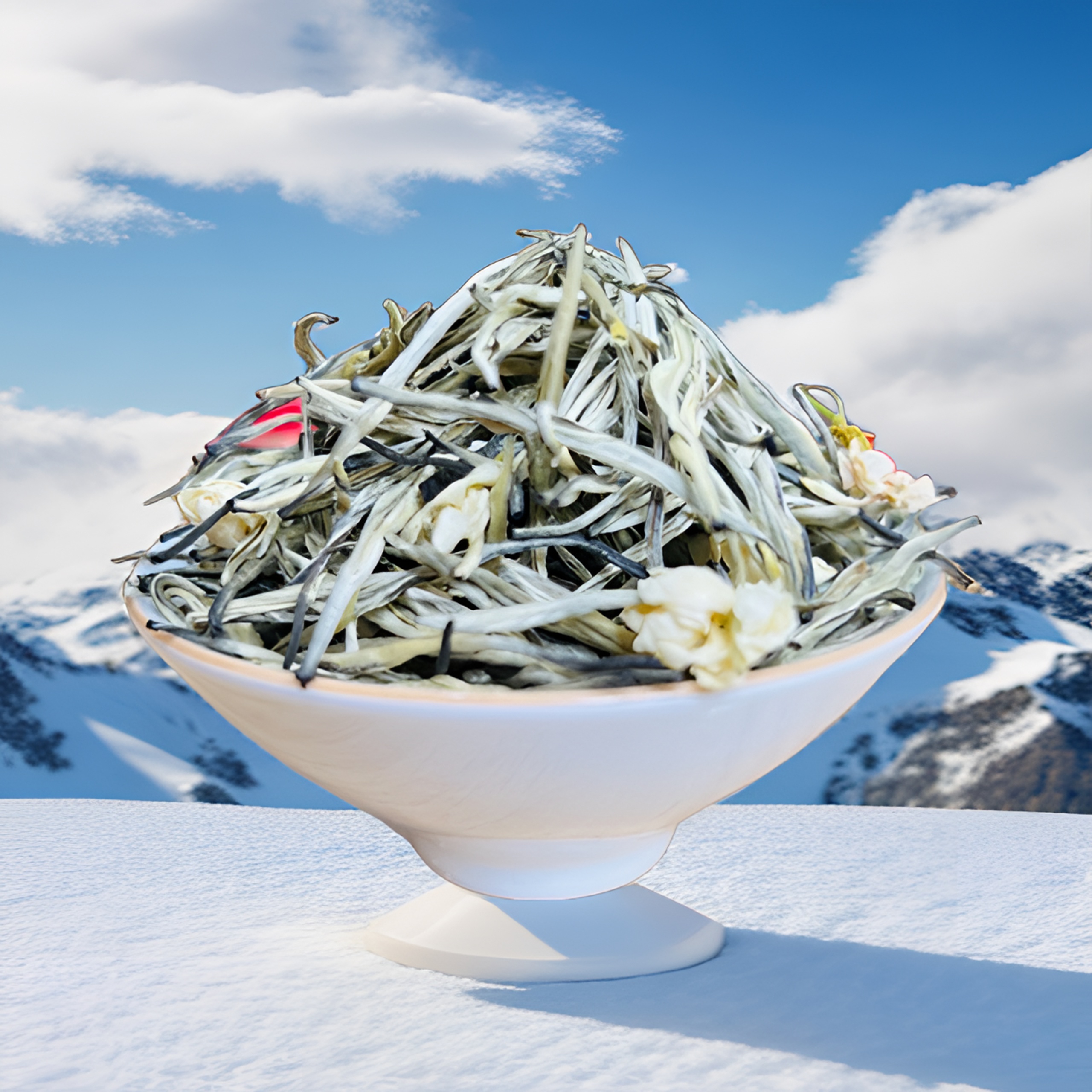 雪山云针 浓香 清香香甜甘甜 茉莉花茶 茶叶 新茶窨制