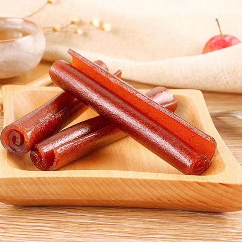 【每日好物】山楂果丹皮酸甜口味老少皆宜优质果丹皮即食零食