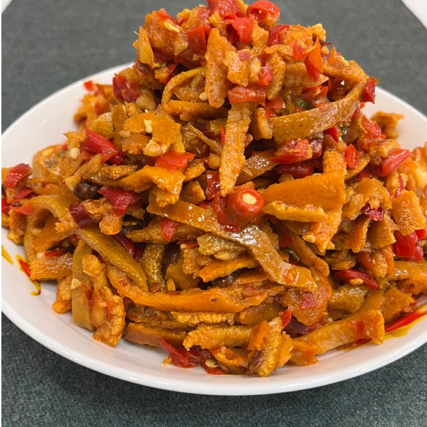 江西鄱阳香辣桔子皮净含量500克