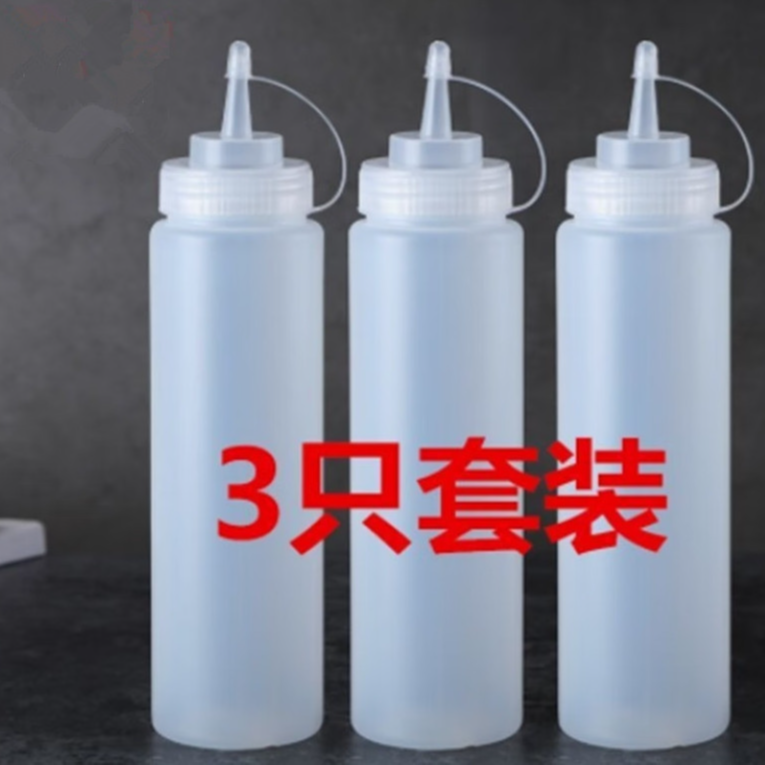 家用酱油醋瓶调味调料瓶挤压塑料瓶酱汁果酱瓶番茄酱瓶沙拉挤酱瓶