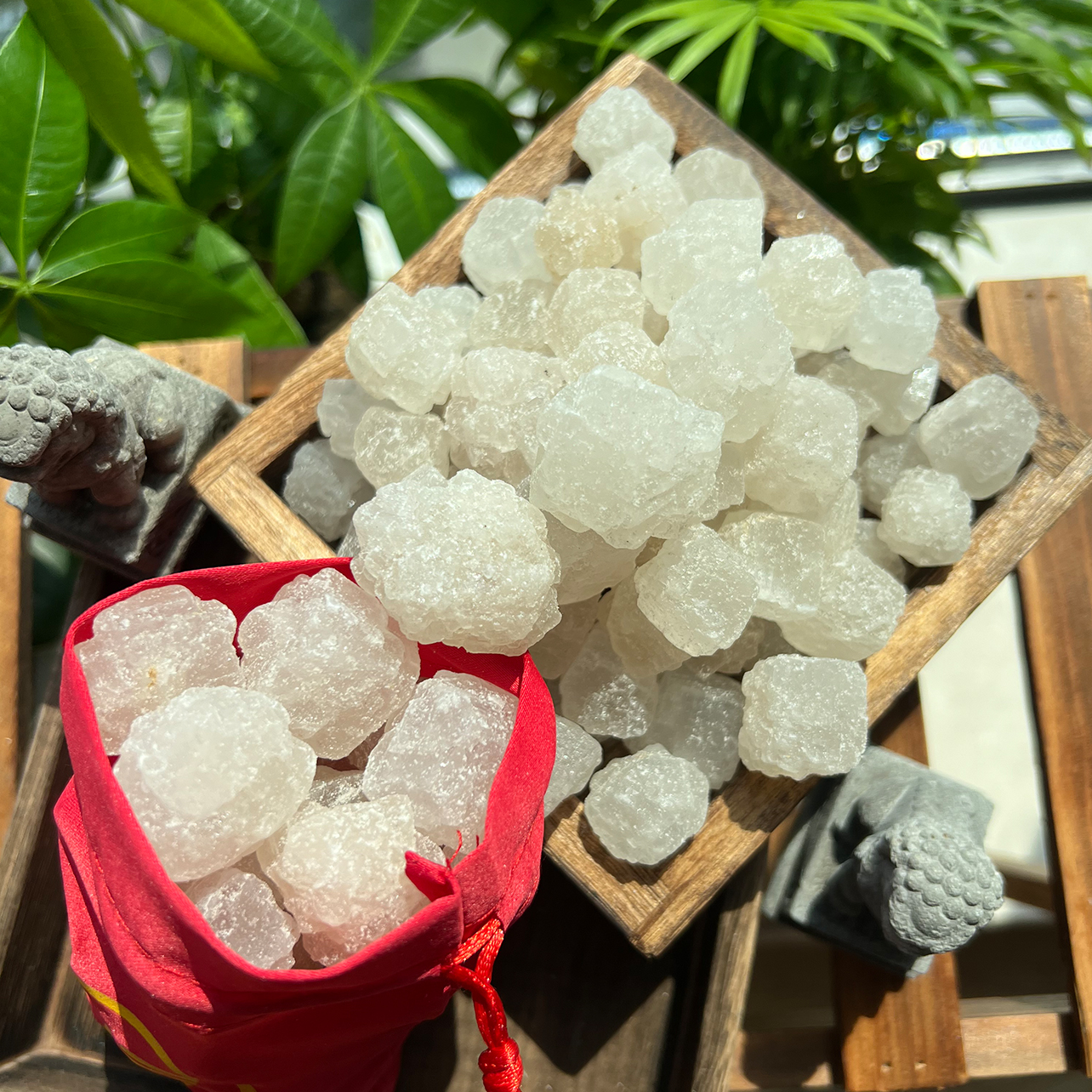 【净宅必备】青海高品大粒粗盐居家/商铺/公司清洁装（大福袋+艾草）