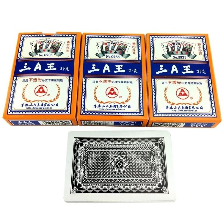 3A王扑克牌整箱纸牌扑克创意德州炸金花纸牌正品包邮三AAA0935