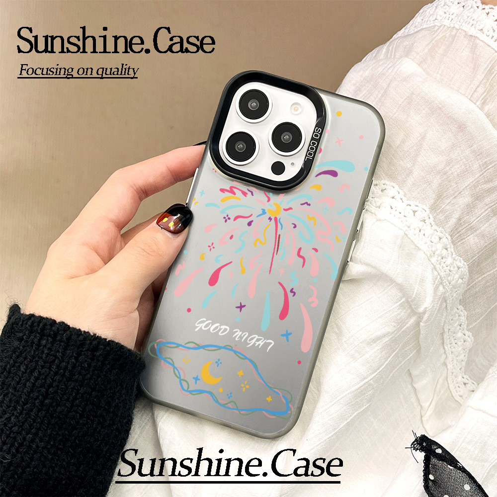 【彩银】彩色烟花适用于苹果16promax华为vivo小米oppo防摔手机壳