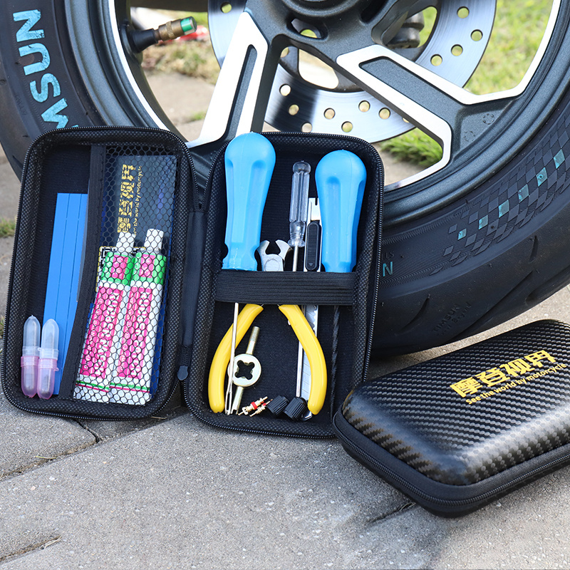 摩登视界补胎工具套装微创不伤胎新型胶条强力硫化补胎配件摩托车