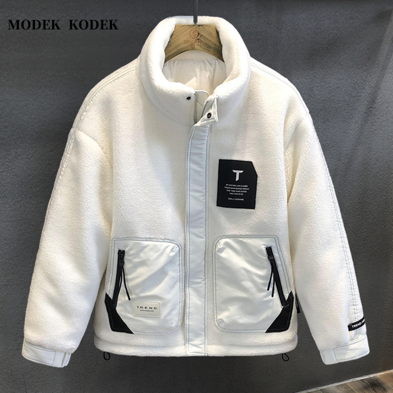 MODEK KODEK时尚潮牌美式复古保暖夹克冬季新款时尚百搭羽绒服