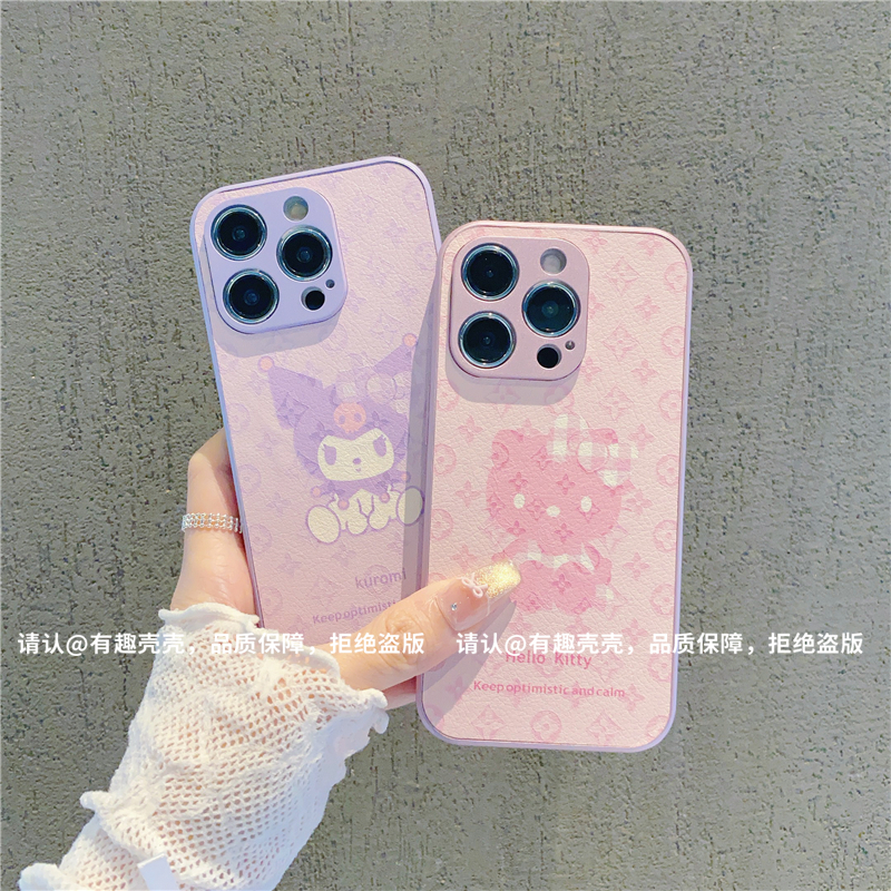 金属漆皮纹适用苹果16/iPhone/华为荣耀/OPPO/VIVO/小米/手机壳潮