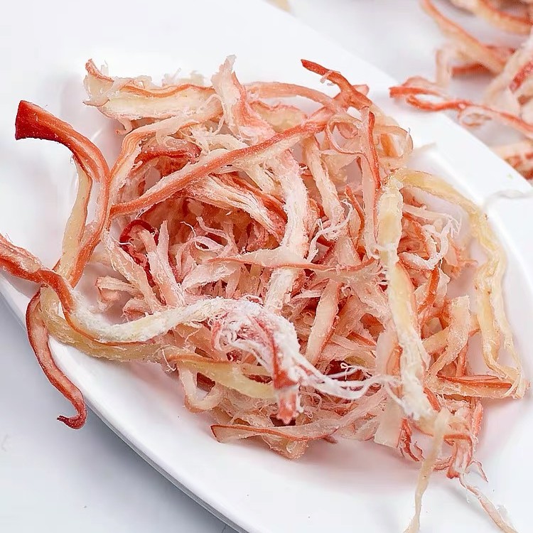 手撕鱿鱼丝海鲜即食海味鱿鱼干条网红零食小吃休闲食品美味250g