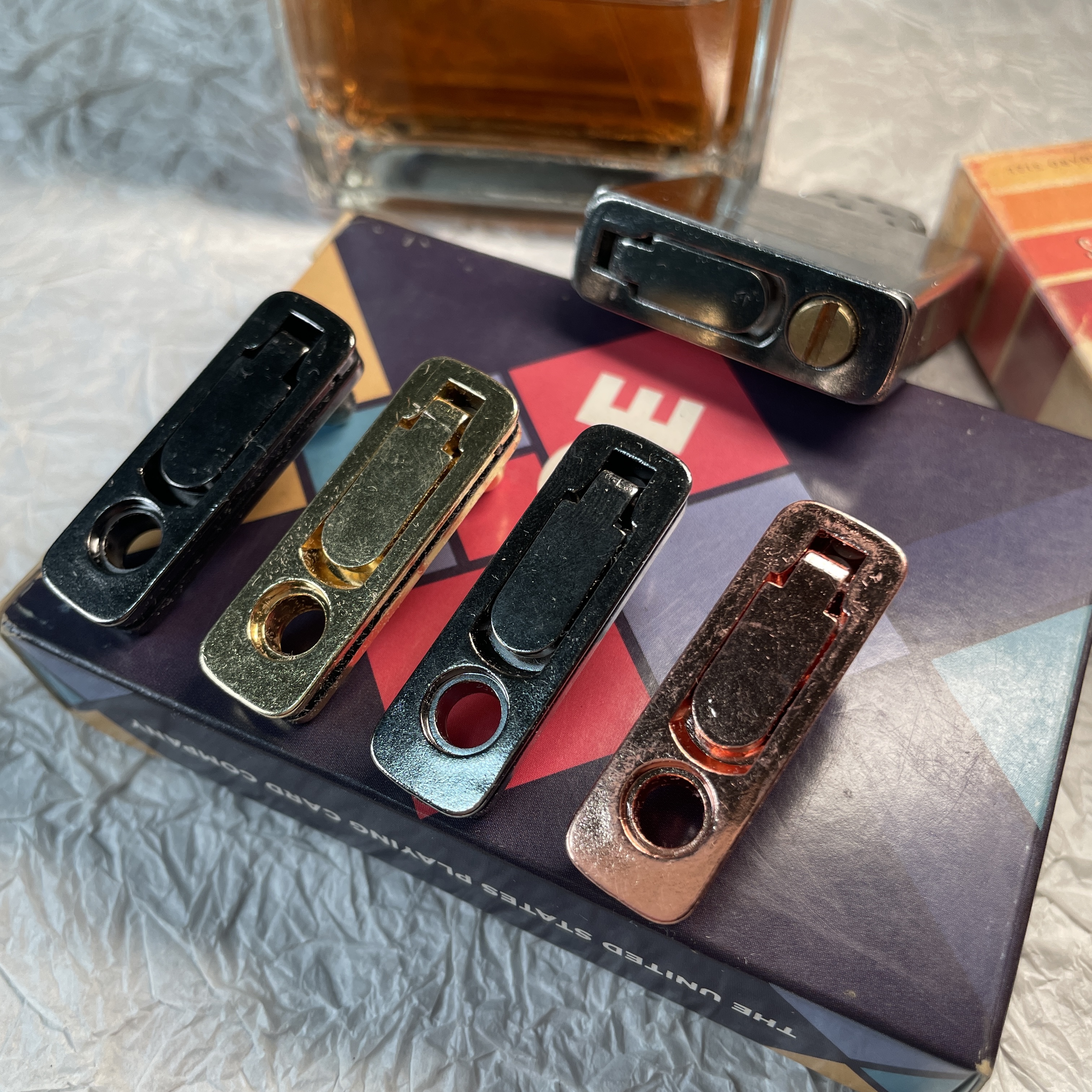 打火机合金底垫 金属密封底座 升级版（增加防漏底棉）