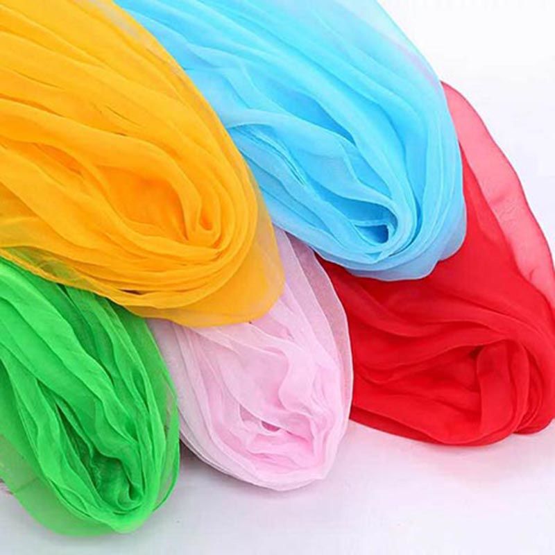 【热卖】纯色雪纺丝巾女春秋款围巾百搭超轻薄款披肩长款夏季沙滩