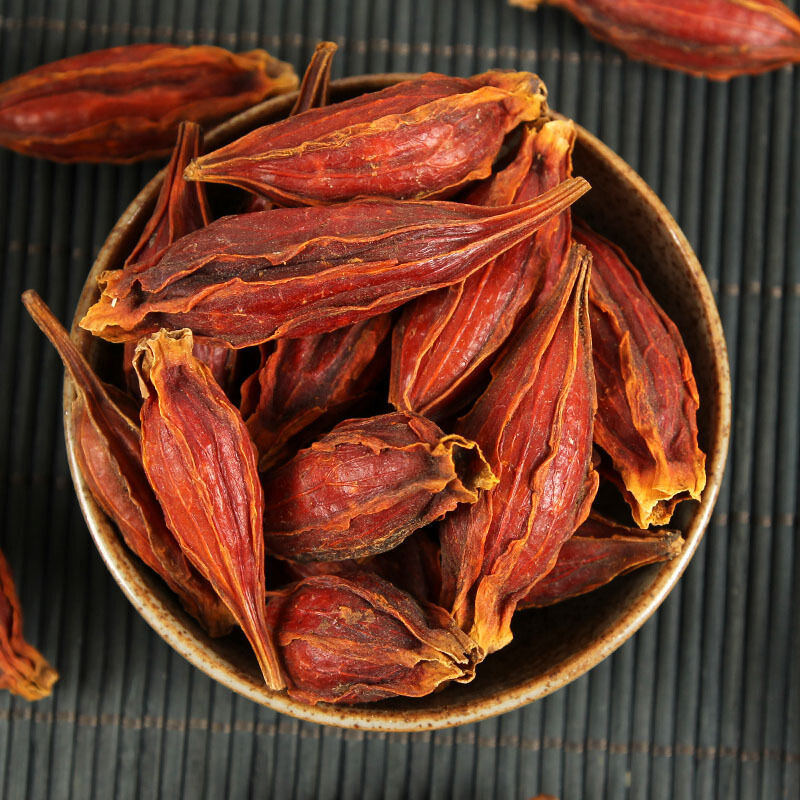 栀子果500g 50g正品栀子茶男性黄栀子泡茶食用枸杞新鲜上色栀子粉