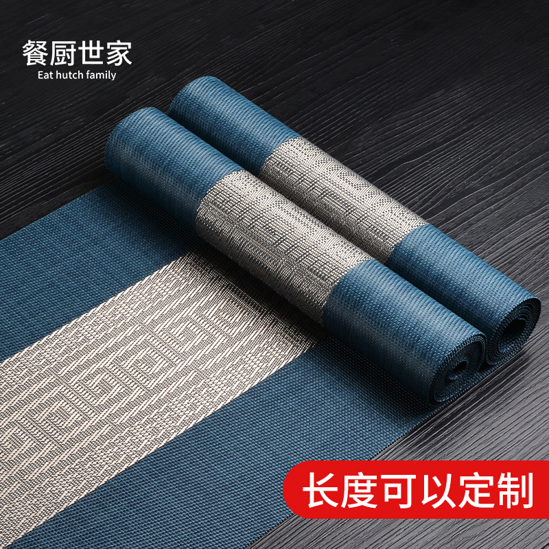 高档茶席新中式禅意茶垫桌旗桌布防水中国风茶盘垫茶壶垫茶席布