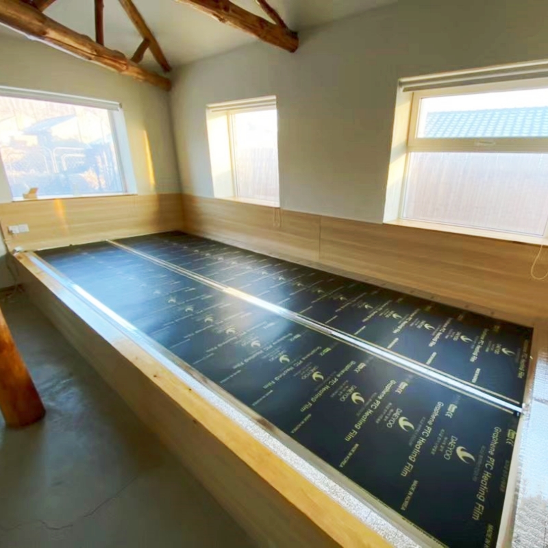 石墨烯电热膜家用电炕电地暖东北农村大炕发热膜榻榻米电热板炕垫