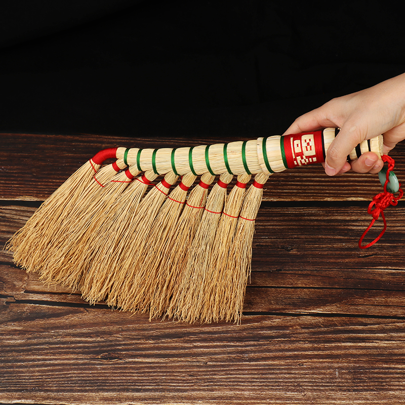 农村高粱苗笤帚家用扫把纯手工扫床刷子老式扫炕扫帚沙发座椅除尘